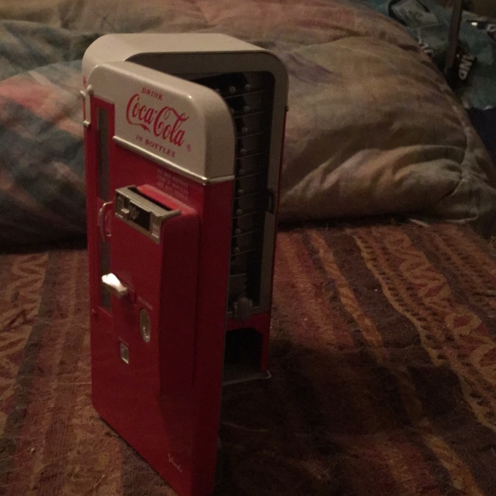Coke piggy bank